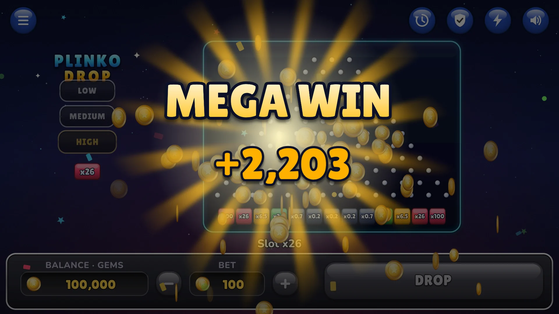 High risk edges pay up to a hundred times the bet